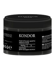 KONDOR Мастика для укладки волос средней фиксации 50г