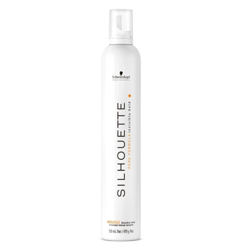 Мусс мягкой фиксации для волос / SILHOUETTE 500 мл