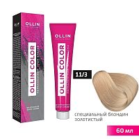 Крем-краска для волос OLLIN Color 11/3 специальный блондин золотистый, 60 мл
