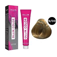 Крем-краска для волос OLLIN Color 9/00 блондин глубокий, 100 мл