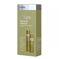 Набор для восстановления волос (шампунь 250 мл, бальзам 200 мл) OTIUM MIRACLE REVIVE