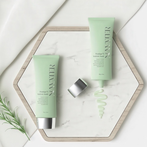 Коллагеновая маска для лица с чайным деревом NOWATER PRESTIGE73 TEA TREE MASK фото 9