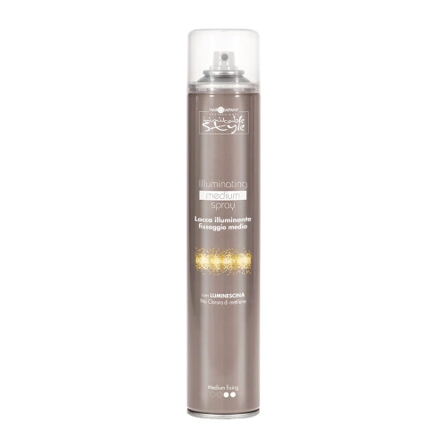 Лак фиксирующий придающий блеск средней фиксации / Illuminating Medium Spray 500 мл