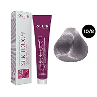 Крем-краска для волос OLLIN Silk Touch 10/8 светлый блондин жемчужный, 60 мл