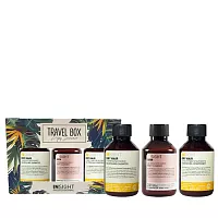Набор (шампунь 100 мл, кондиционер 100 мл, гель для тела 100 мл) TRAVEL BOX DRY HAIR