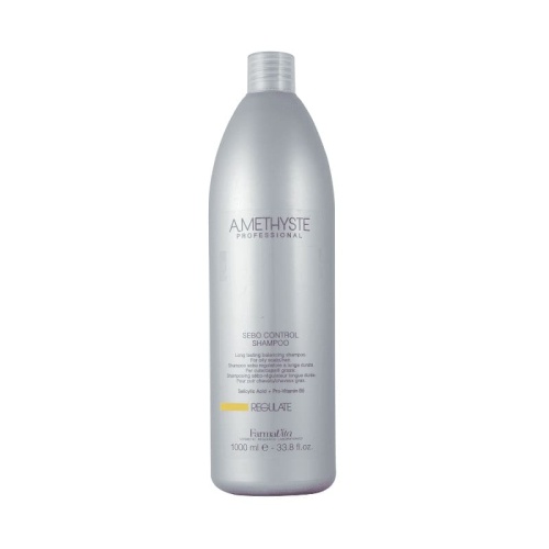 Шампунь для волос и жирной кожи головы FarmaVita Amethyste Regulate Sebo Control Shampoo 1000 мл