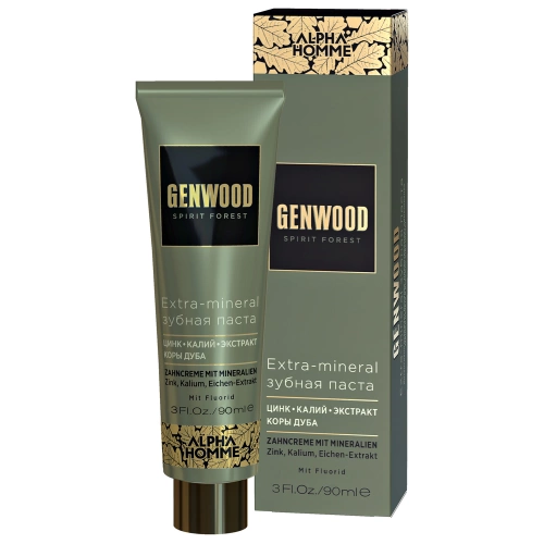 Паста зубная / GENWOOD Extra-mineral 90 мл фото 2