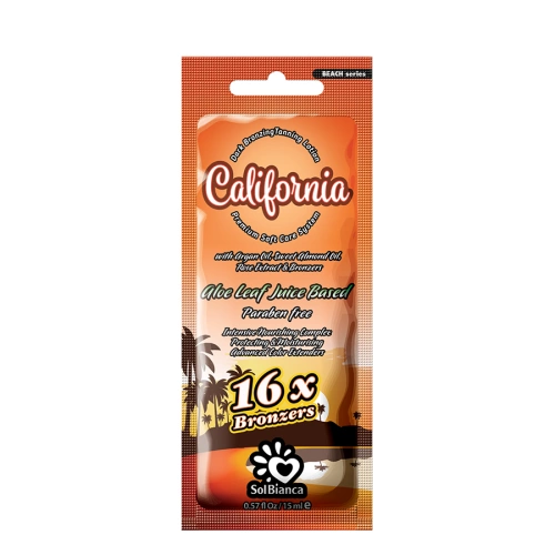 Крем-автозагар с маслом арганы, экстрактами дамасской розы и инжира / California 30х bronzers 15 мл фото 2