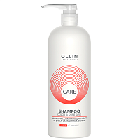 Шампунь сохраняющий цвет и блеск окрашенных волос OLLIN Care 1000 мл
