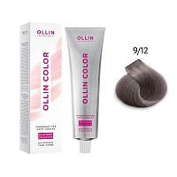 Крем-краска для волос OLLIN Color Platinum Collection 9/12 блондин пепельно-фиолетовый, 100 мл