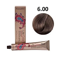 Крем-краска для волос Farmavita Life Color Plus 6.00 насыщенный светло-каштановый, 100 мл